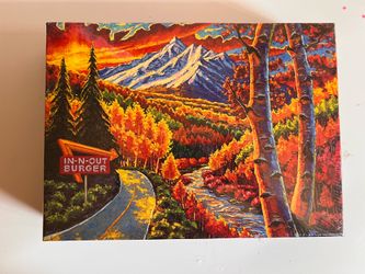 In-N-Out Burger Scenic Jigsaw Puzzle New Sealed