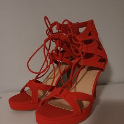 Top Moda Red Heels 