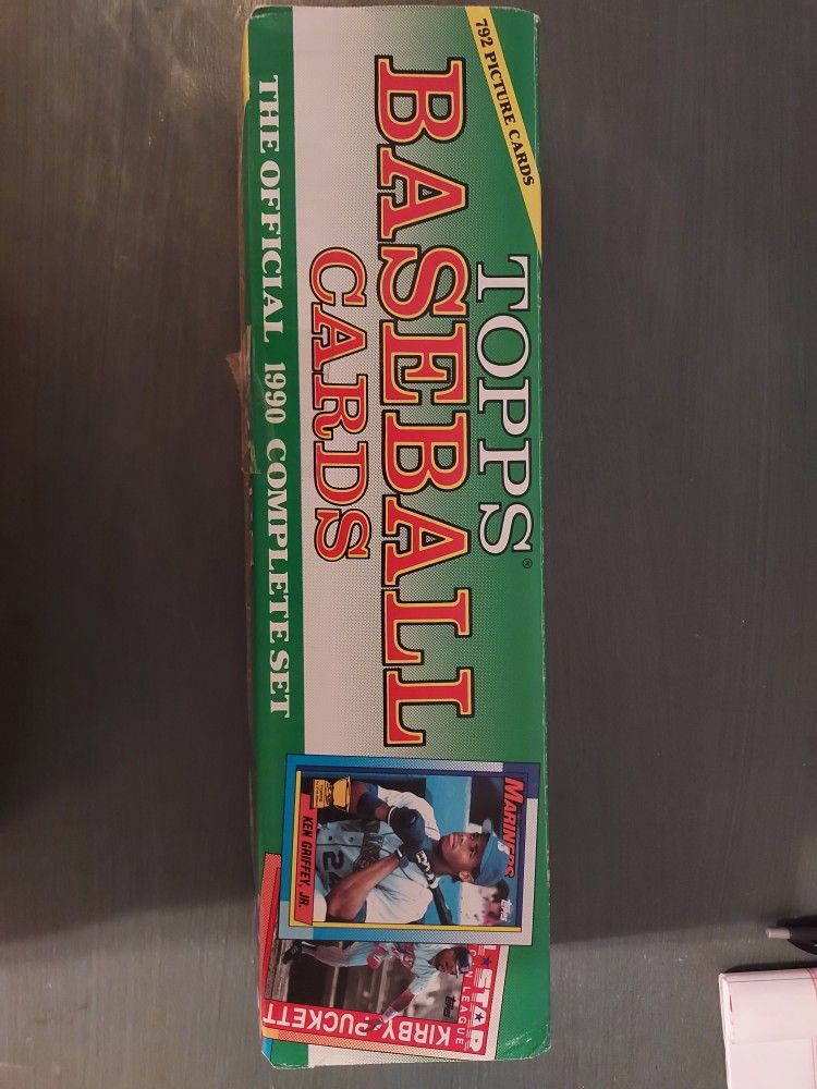1990 Topps Baseball Card Complete Set