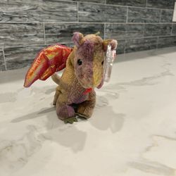 TY Beanie Baby - SCORCH the Dragon 