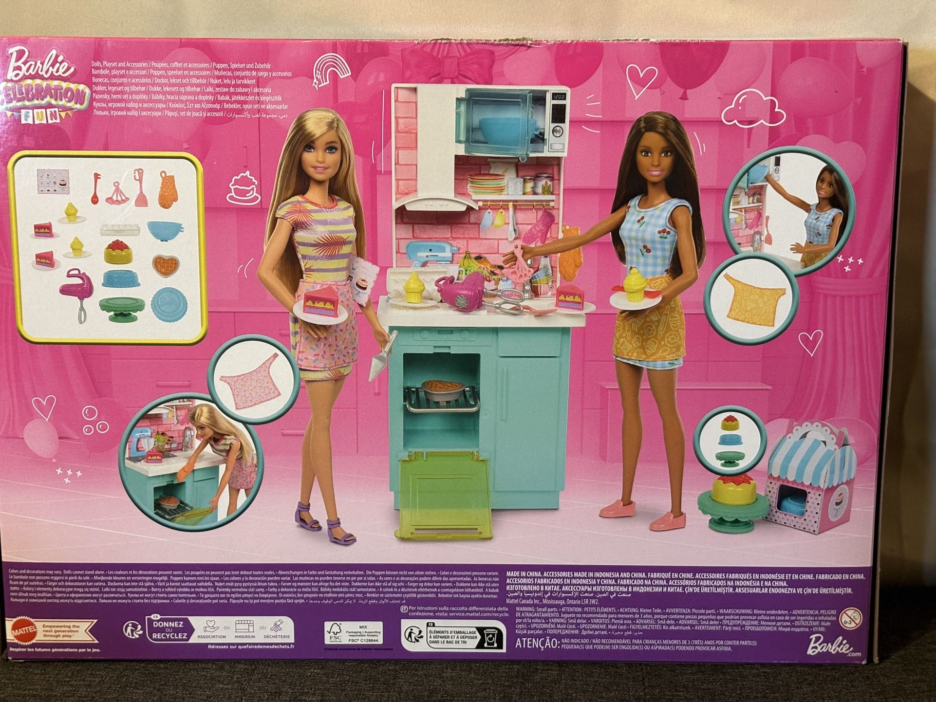 Barbie Celebration Fun Bakery Set