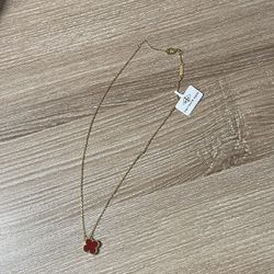 Red Van Cleef & Arpels Necklace