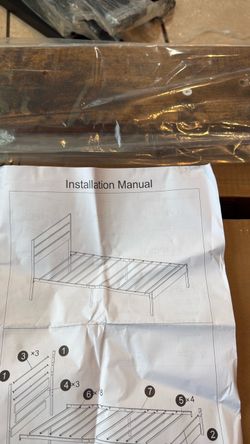 Two twin bed frames brand new