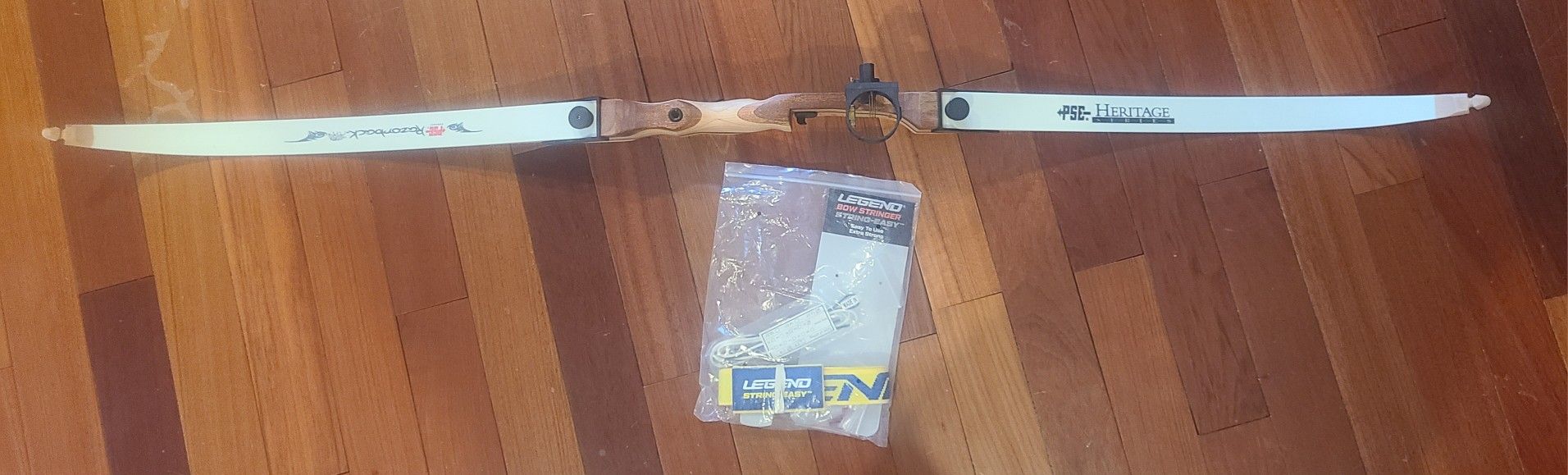 PSE Razorback 62" #20 with extras