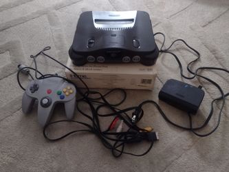 Nintendo 64 game system no game price is firm $90