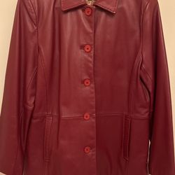 Ladies Leather Jacket 