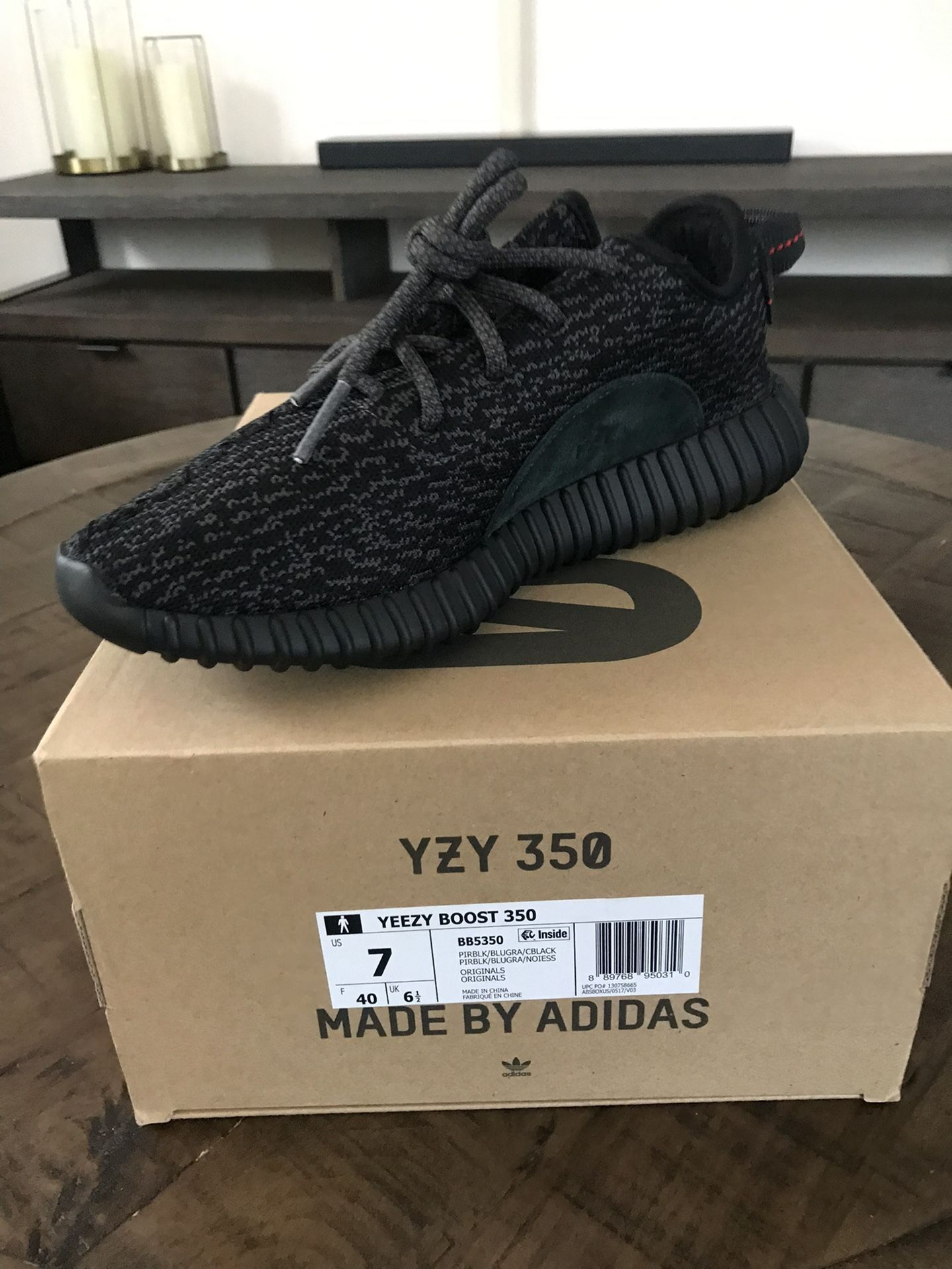Adidas Yeezy Boost 350 Pirate Black Size 7M/8.5W - www.ice4pros.com.br Adidas Yeezy Boost 350 Pirate Black Size 7M/8.5W - www.ice4pros.com.br
