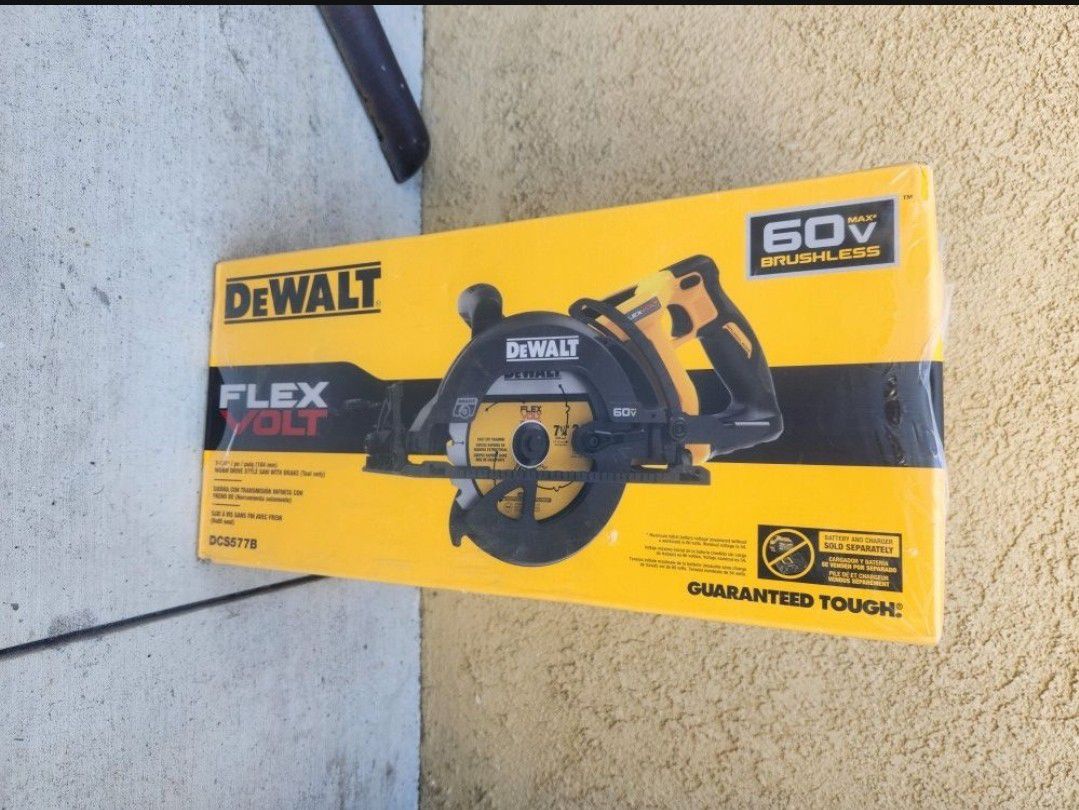 Dewalt 60v Flexvolt Circular Saw Brand New Tool Only 