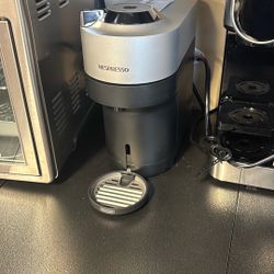 Nespresso Vertuo Pop+ Deluxe Coffee Maker by De'Longhi with Milk Frother