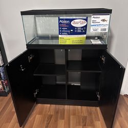 New 20 Gallon Long Fish Ta K With Stand New 