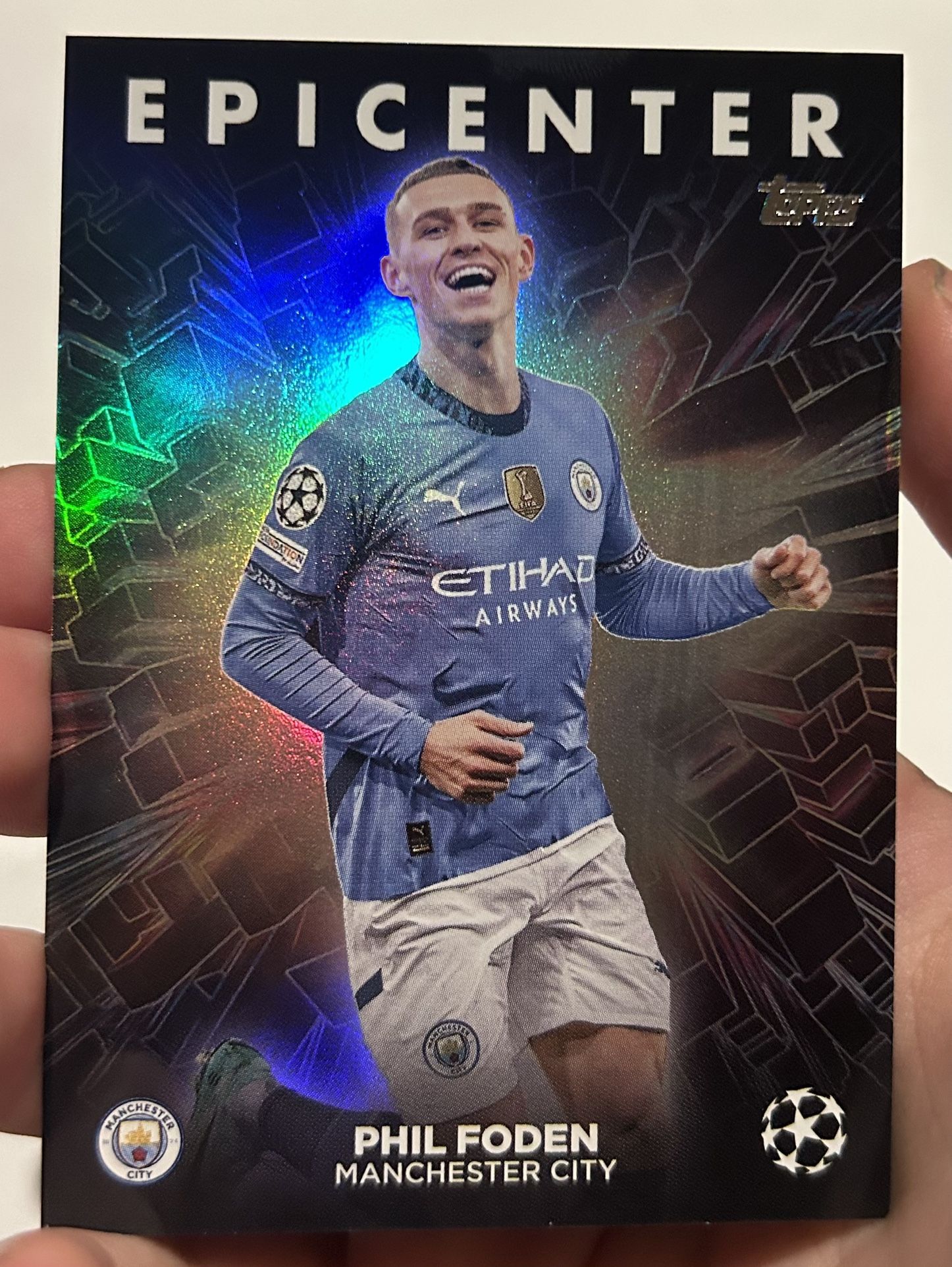 Phil Foden 2024-25 Topps Flagship Epicenter Ssp Case Hit Manchester EC-14