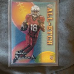 2024 Tops Chrome All- Etch REFRACTOR Marvin Harrison Jr