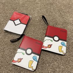 Pokémon Card Holder Booklets 