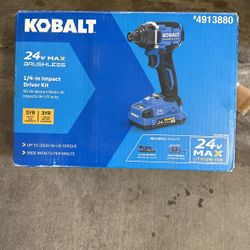 Impact driver kit, quarter inch