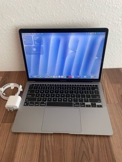 MacBook Air 13 (M1 chip / Latest OS 26 Tahoe) 8GB Memory Good Laptop (100% Battery)