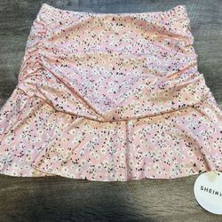 Pink Skirt Size Lrg New With Tags 