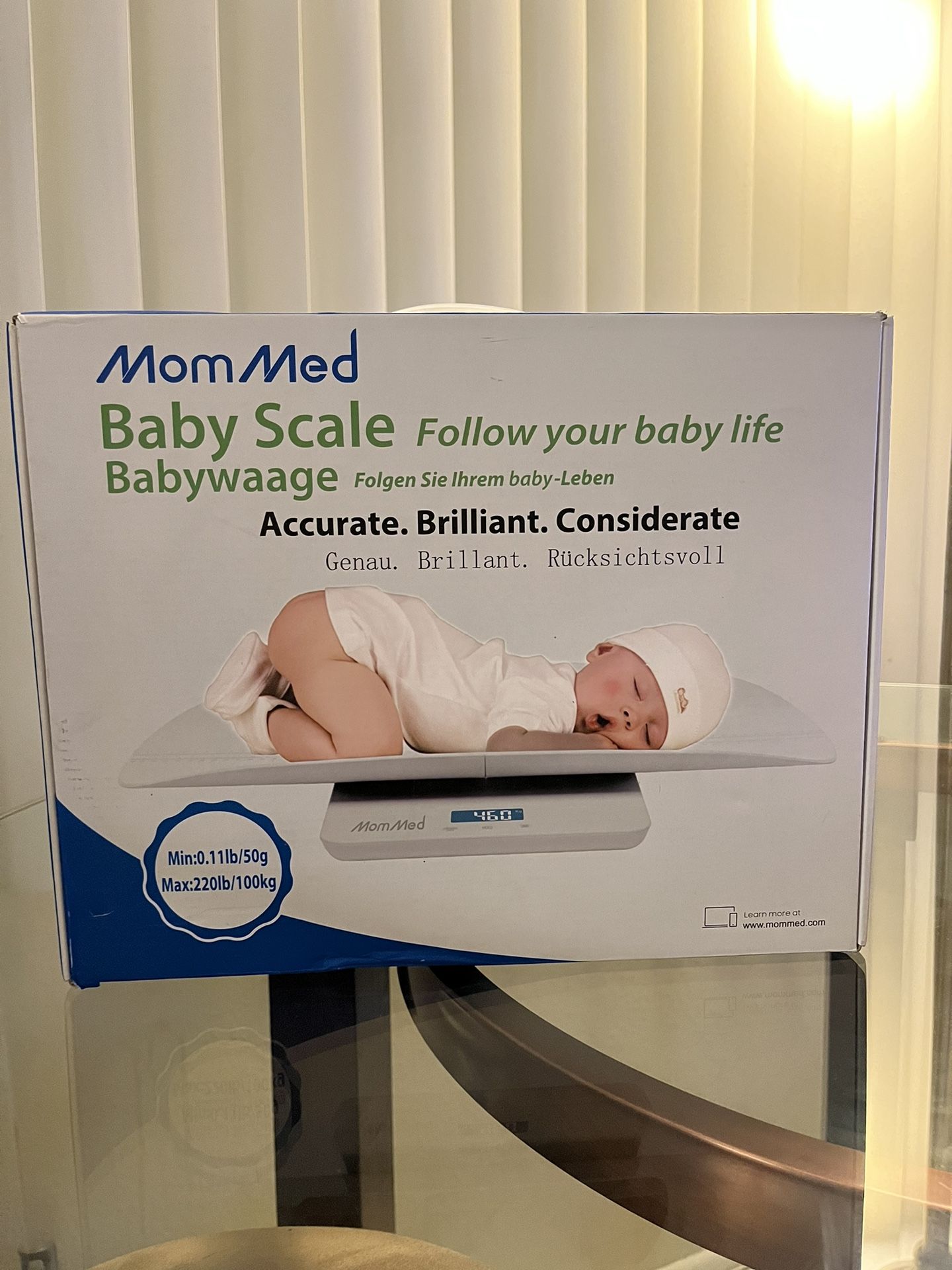 Mom Med Baby Scale