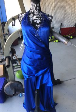 Beautiful royal blue dress