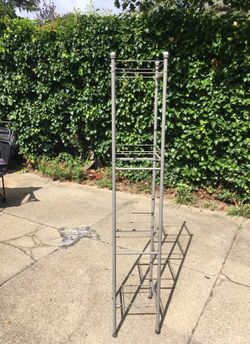 Shelf with glass shelves