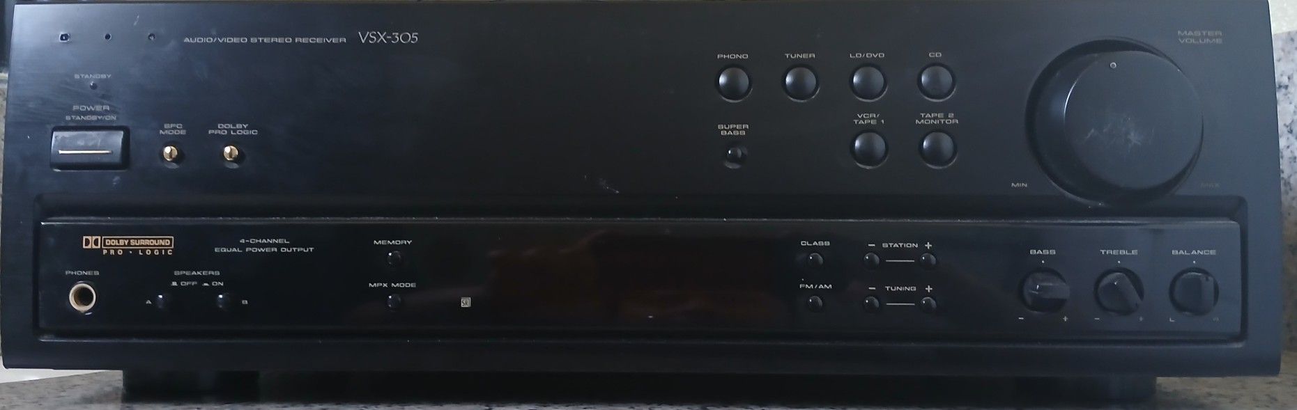 Pioneer Vsx 30s Receiver