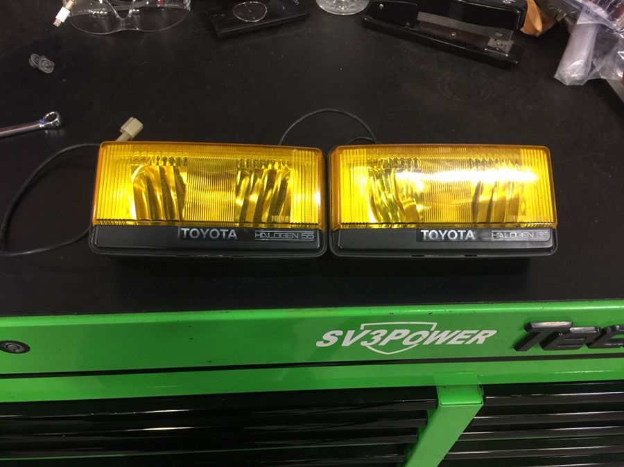 Rare Toyota fog lights