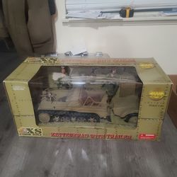 The Ultimate Soldier 1:6 Scale Kettenkrad with Trailer & 2 Action Figures