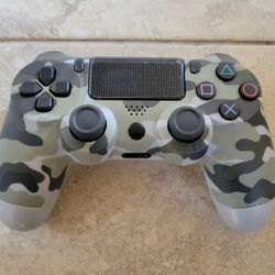 PS4 Controller - Grey Camouflage - Playstation 4 Joystick - PS3 - Playstation 3 - Wireless - Bluetooth  - Android - Apple IOS - Steam - Tesla 