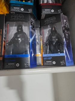 Star Wars Black Series Darth Vader Action Figures (x2)