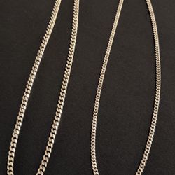 Jaxxon 925 Silver Cuban Link 5mm 7mm