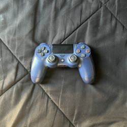 Blue PS4 Controller
