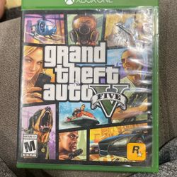 Xbox one GTA five in good condition just like brand new
