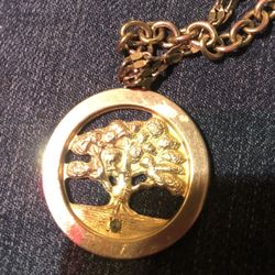 10k Gold Tree Of Life Pendent 