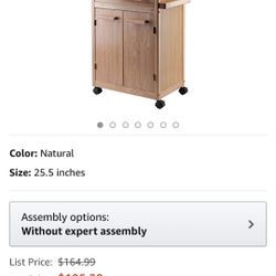 Microwave/Kitchen Cart