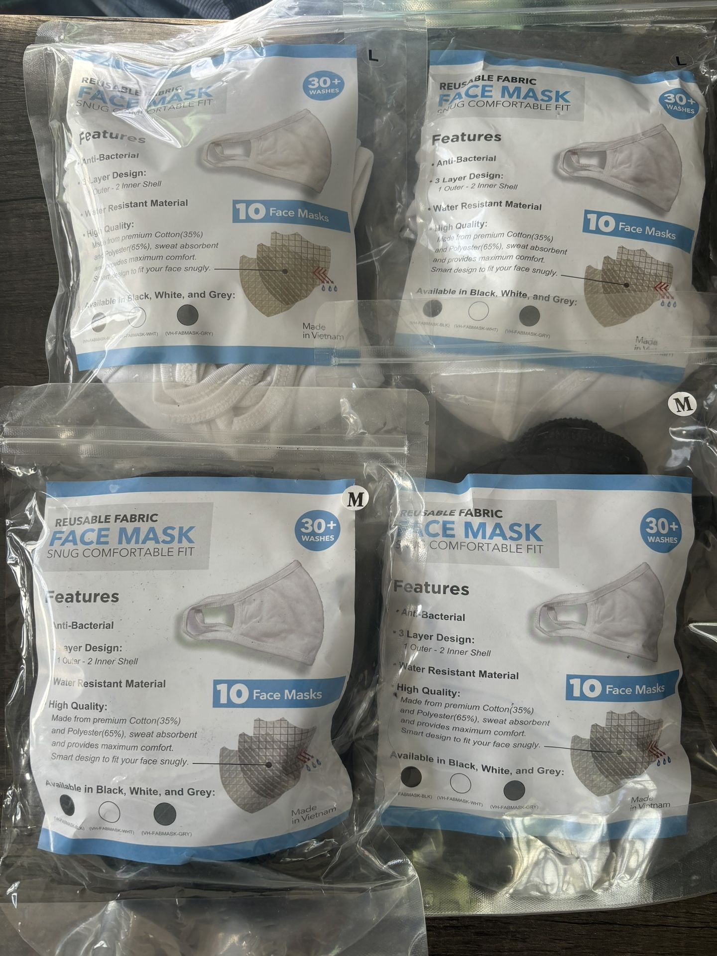 REUSABLE COTTON FACE MASK