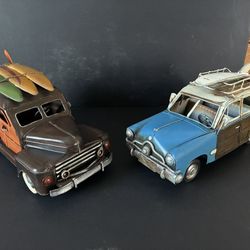 Decorative Metal Antique Trucks 