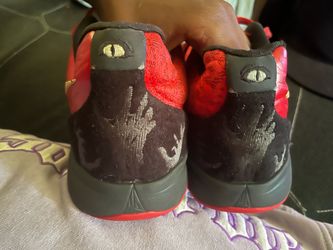 Ja 2 Nightmare Basketball Sneakers Red Black
