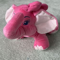 Ringling, Brothers, Barnum, And Bailey Circus, Juliette, Plush Pink Elephant