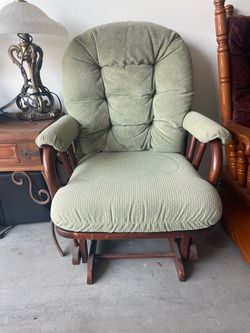 Wooden Glider Rocker