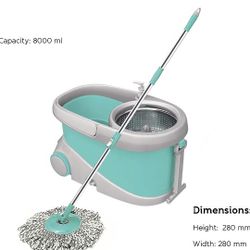 Spin Mop Only Bucket And 2 Refills