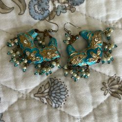 Lovely Handmade Indian Earrings 