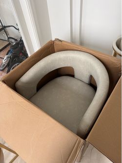 Brand new faux leather chair