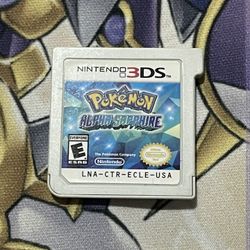 Pokemon Alpha Sapphire Nintendo 3DS