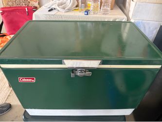 Coleman 80’s Nostalgic Metal Cooler-Dark Green