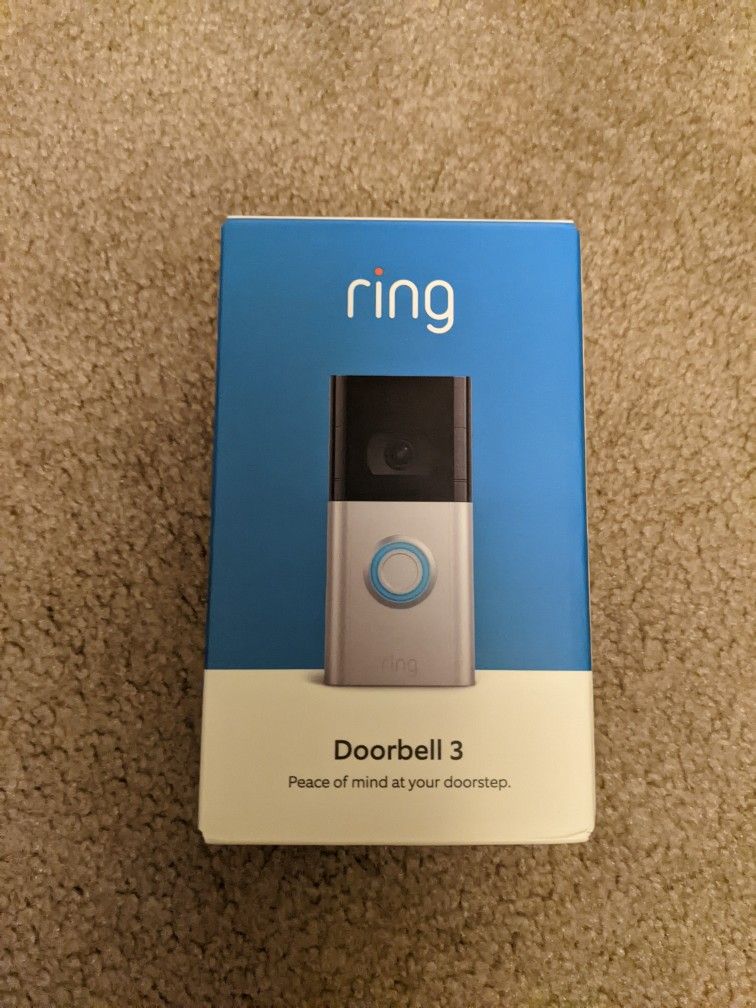 New Sealed Ring Doorbell 3