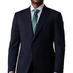 I Have Size 38S ,40 Black and Navy. Lane Mercantile Jacket Tailored Fit - Premium Quality Suit Jacket for Men, Stylish and Elegant Formal Suit for Men