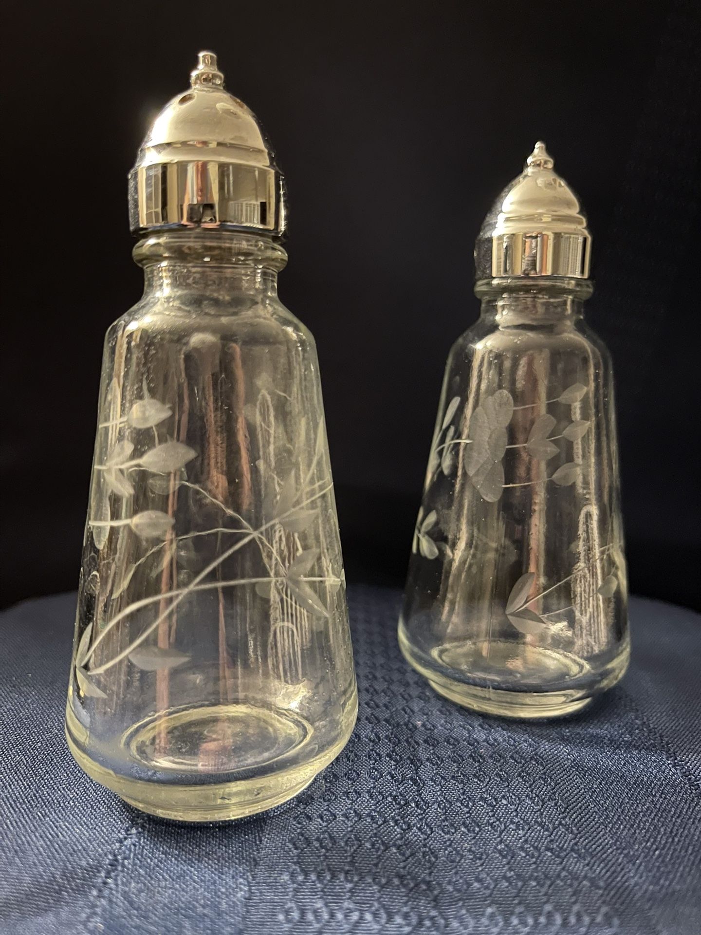 Princess House Crystal Salt and Pepper Shaker