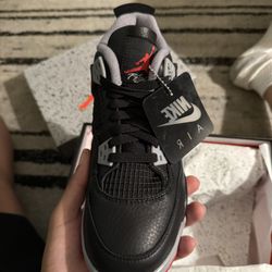 Gs Jordan 4 Bred Reimagined Size 6.5