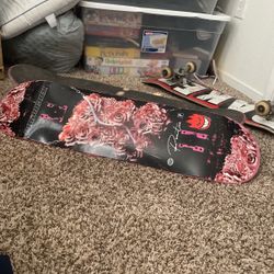 8.0 Primitive Skateboarding Deck 