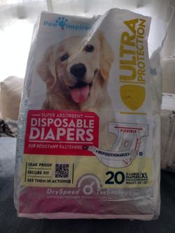 Disposable Dog Diapers XL 