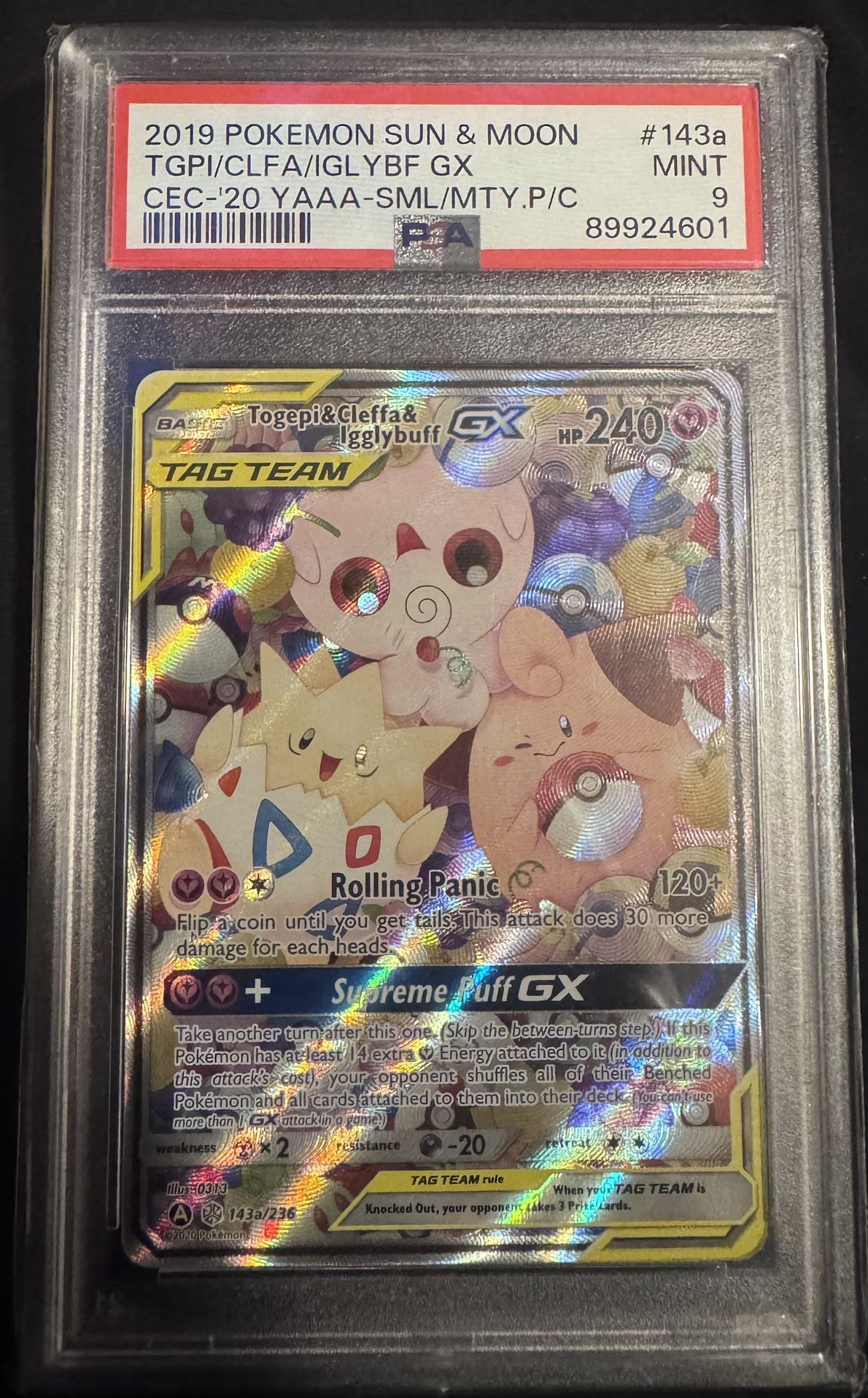 Togepi & Cleffa & Igglybuff 143a